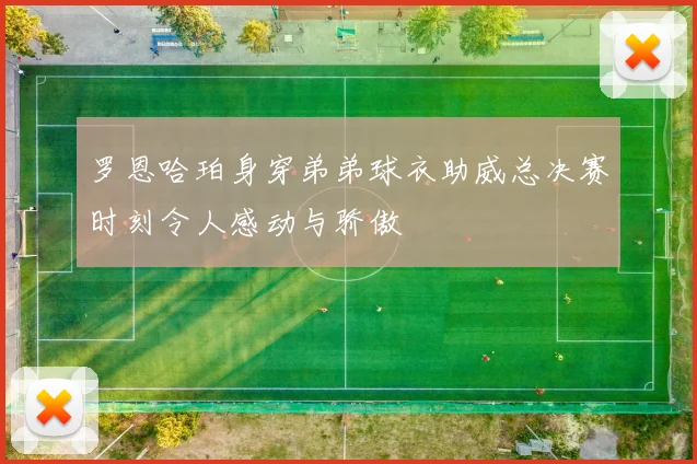 罗恩哈珀身穿弟弟球衣助威总决赛时刻令人感动与骄傲